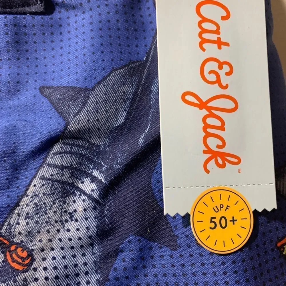 NWT Boys Cat and Jack Swimming Trunks